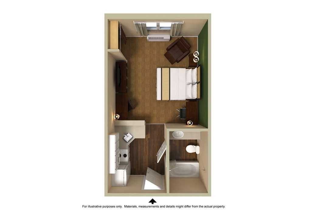 Extended Stay America Select Suites - Detroit - רוזוויל חדר תמונה